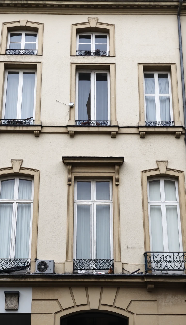 Façade avant rénovation